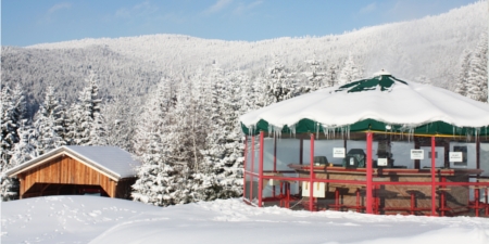 Winterlandschaft im Bayerischen Wald Skiergion Bayern